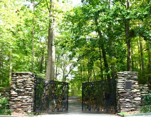 Gretta Mouulton Gate at High Rock Park in the Staten Island Greenbelt